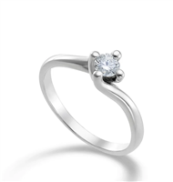 Anneau Mikiko Femme Valentino in Or blanc 0.10 Ct MA5080R4BR010 - MA5080R4BR010
